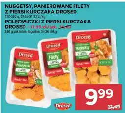 Stokrotka Market Nuggetsy, panierowane filety z piersi kurczaka Drosed oferta