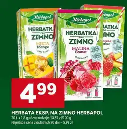 Stokrotka Market HERBATA EKSP. NA ZIMNO HERBAPOL oferta
