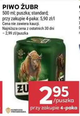 Stokrotka Market Piwo ŻUBR oferta