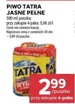 Stokrotka Market Piwo Tatra Jasne Pełne oferta
