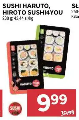 Stokrotka Market Sushi Haruto, Hiroto Sushi4You oferta