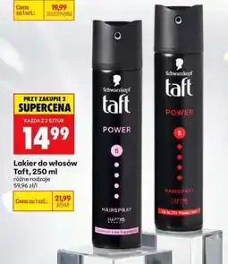 Biedronka Lakier do włosów Taft, 250 ml oferta