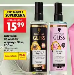Biedronka Odżywka do włosów w sprayu Gliss, 200 ml oferta