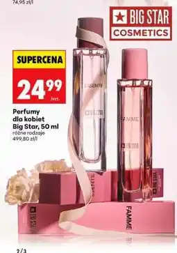 Biedronka Perfumy dla kobiet Big Star, 50 ml oferta