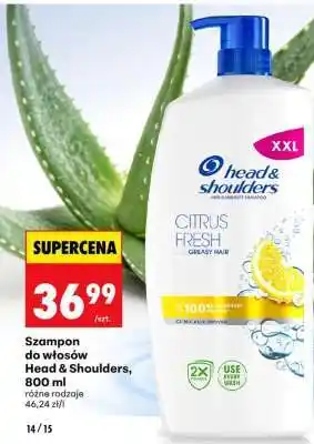 Biedronka Szampon do włosów Head&Shoulders, 800 ml oferta