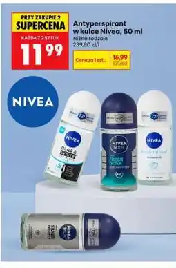 Biedronka Antyperspirant w kulce NIVEA, 50 ml oferta