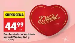 Biedronka Bombonierka w kształcie serca E.Wedel, 263 g oferta