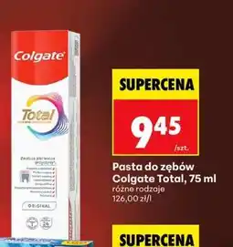 Biedronka Pasta do zębów Colgate Total 75 ml oferta