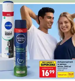 Biedronka Antyperspirant w sprayu Nivea, 250 ml oferta