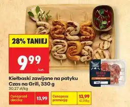 Biedronka Kiełbaski zawijane na patyku Czas na Grill 330 g oferta