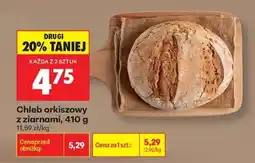 Biedronka Chleb orkiszowy z ziarnami, 410 g oferta