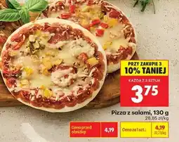 Biedronka Pizza z salami 130 g oferta