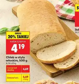Biedronka Chleb w stylu włoskim, 500 g oferta