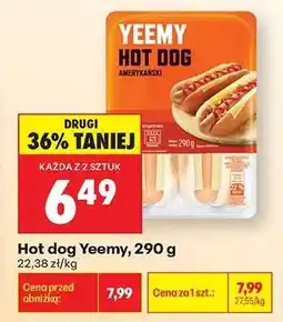 Biedronka Hot dog Yeemy 290 g oferta