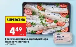 Biedronka Filet z morszczuka argentyńskiego bez skóry Marinero oferta