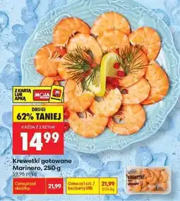 Biedronka Krewetki gotowane Marinero 250 g oferta