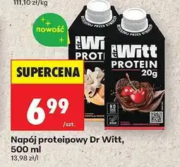 Biedronka Napój proteinowy Dr Witt, 500 ml oferta