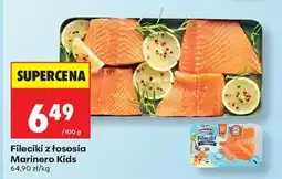 Biedronka Fileciki z łososia Marinero Kids oferta