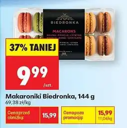 Biedronka Makaroniki Biedronka, 144 g oferta
