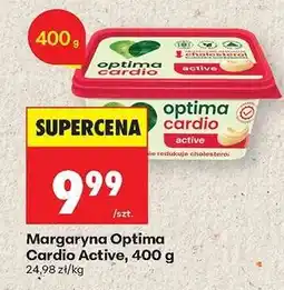 Biedronka Margaryna Optima Cardio Active, 400 g oferta