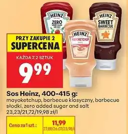 Biedronka Sos Heinz, 400-415 g oferta