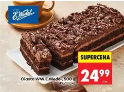 Biedronka Ciasto WW E.Wedel, 500 g oferta