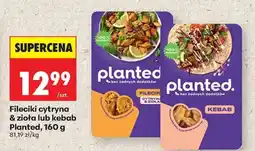 Biedronka Fileciki cytryna & zioła lub kebab Planted, 160 g oferta
