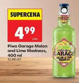 Biedronka Piwo Garage Melon and Lime Madness, 400 ml oferta