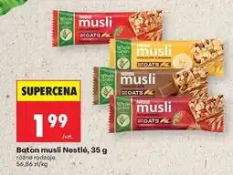 Biedronka Baton musli Nestlé, 35 g oferta