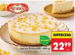 Biedronka Sernik Krakowski, 600 g oferta