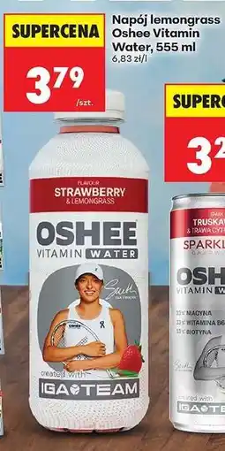 Biedronka Napój lemongrass Oshee Vitamin Water, 555 ml oferta