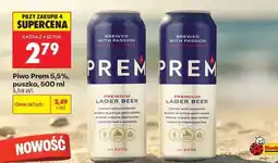 Biedronka Piwo Prem 5,5%, puszka, 500 ml oferta