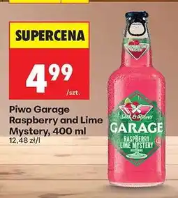 Biedronka Piwo Garage Raspberry and Lime Mystery, 400 ml oferta