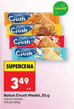 Biedronka Baton Crush Wedel, 25 g oferta