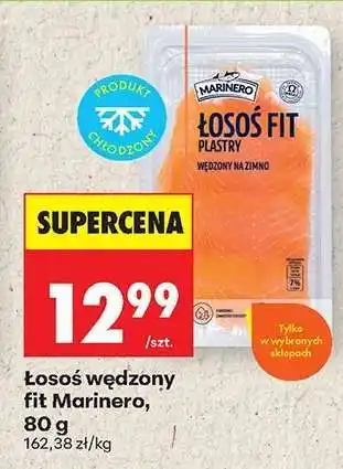 Biedronka Łosoś wędzony fit Marinero , 80 g oferta