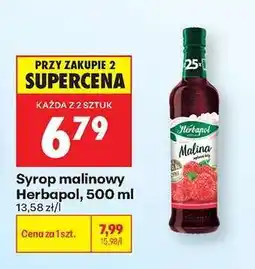 Biedronka Syrop malinowy Herbapol, 500 ml oferta