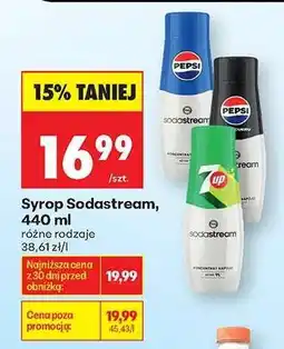 Biedronka Syrop Sodastream, 440 ml oferta