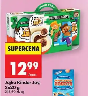 Biedronka Jajka Kinder Joy, 3x20 g oferta