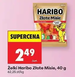 Biedronka Żelki Haribo Złote Misie, 40 g oferta