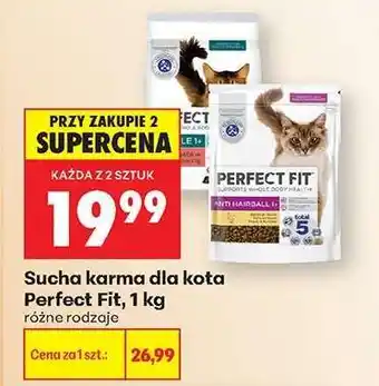 Biedronka Sucha karma dla kota Perfect Fit, 1 kg oferta