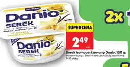 Biedronka SEREK HOMOGENIZOWANY DANIO 130 G oferta