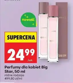 Biedronka Perfumy dla kobiet Big Star, 50 ml oferta