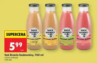 Biedronka Sok Bracia Sadownicy, 750 ml oferta