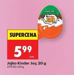 Biedronka Jajko Kinder Joy, 20 g oferta