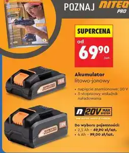 Biedronka Akumulator litowo-jonowy oferta