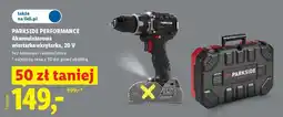 Lidl PARKSIDE PERFORMANCE Akumulatorowa wiertarko-wkrętarka, 20 V oferta