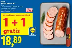 Lidl PIKOK Kiełbasa żywiecka, XXL oferta