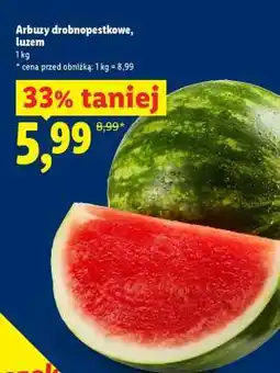 Lidl Arbuzy drobnopeckowe, luzem oferta