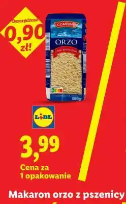 Lidl Makaron orzo z pszenicy oferta