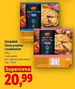 Lidl SOL&MAR Ciasto pszenne z nadzieniem oferta